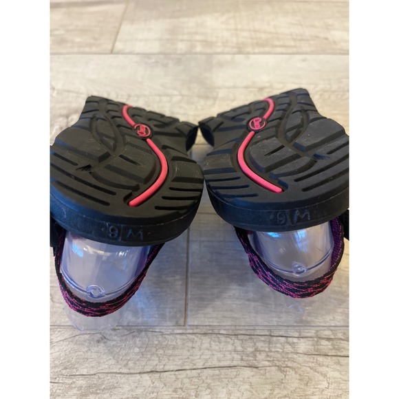 Chaco Z Sandals Women Size 6 Black Pink Straps Adjustable Outdoor Sport - Picture 5 of 7